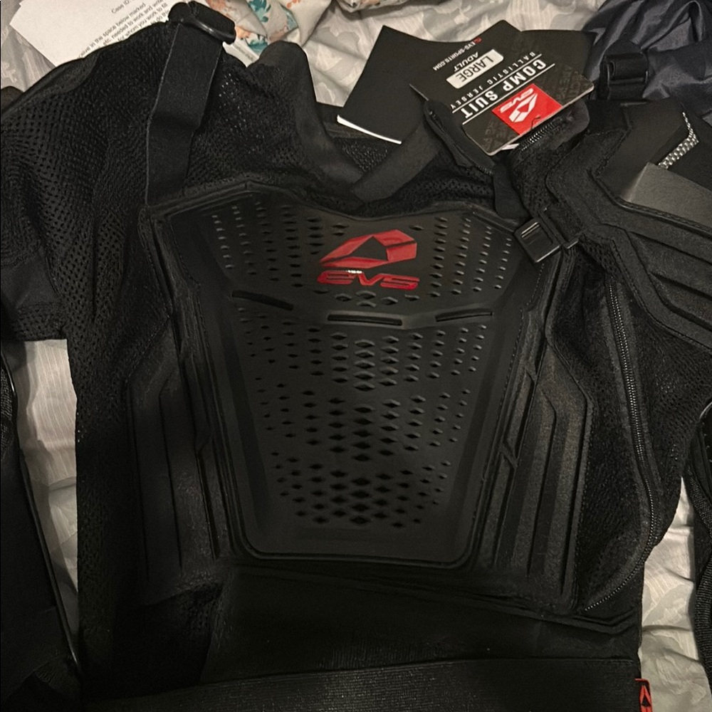 Evs Black Protective Gear